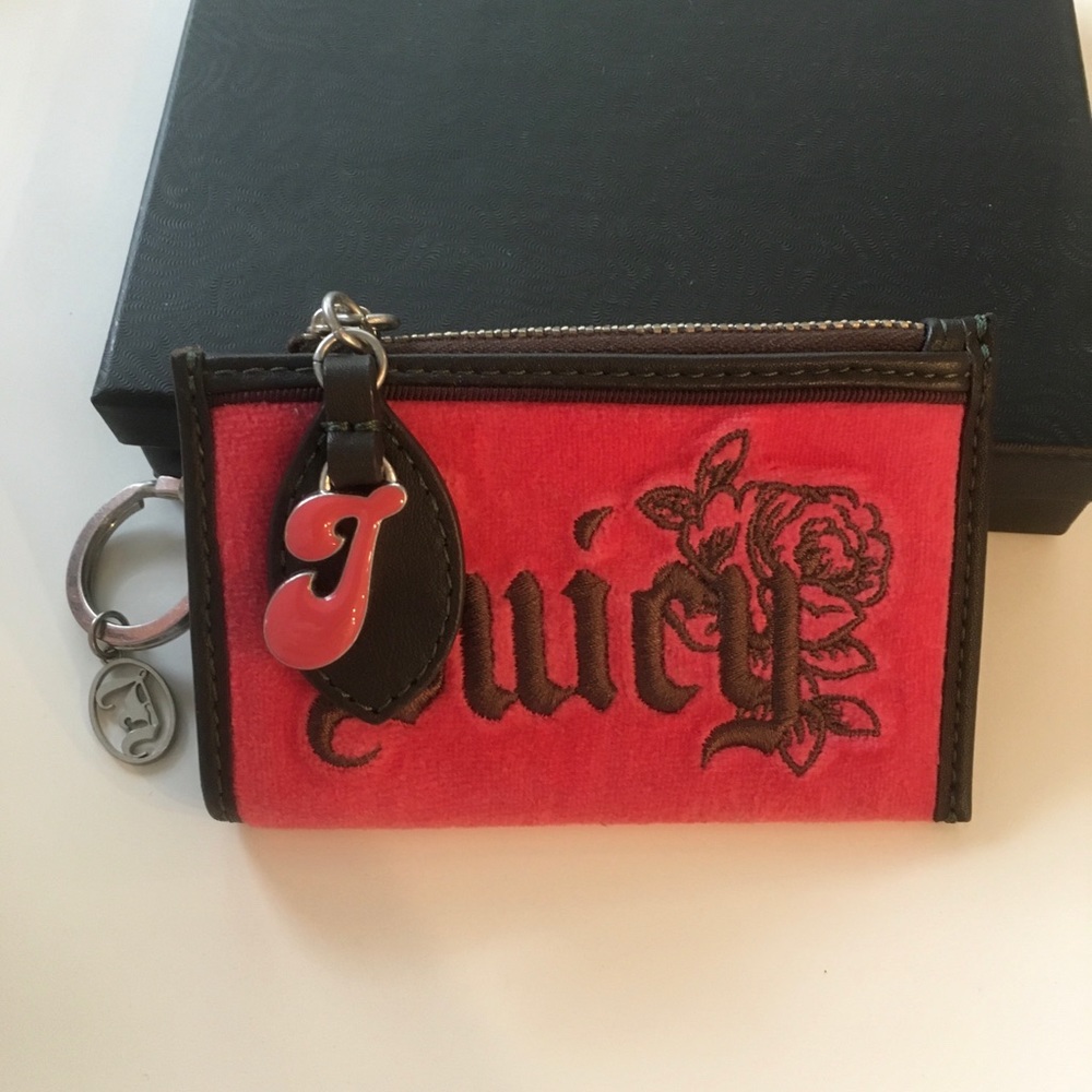 Juicy couture keychain/small wallet